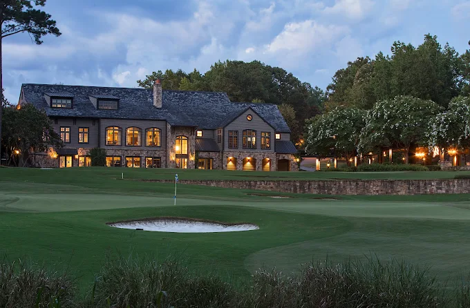 A custom home in the Moore's Mill neighborhood of Auburn, Alabama