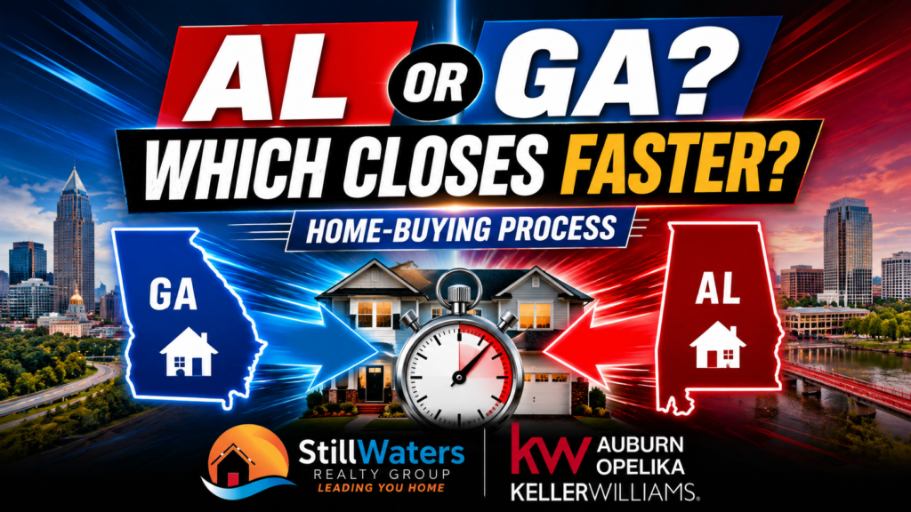 Home-buying process in Alabama or Georgia